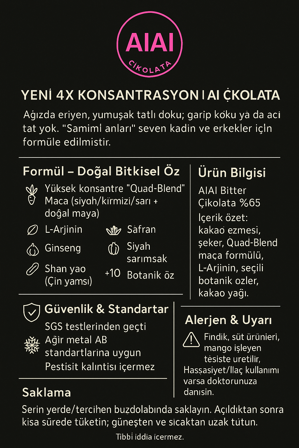 AİAİ S*X ÇİKOLATASI